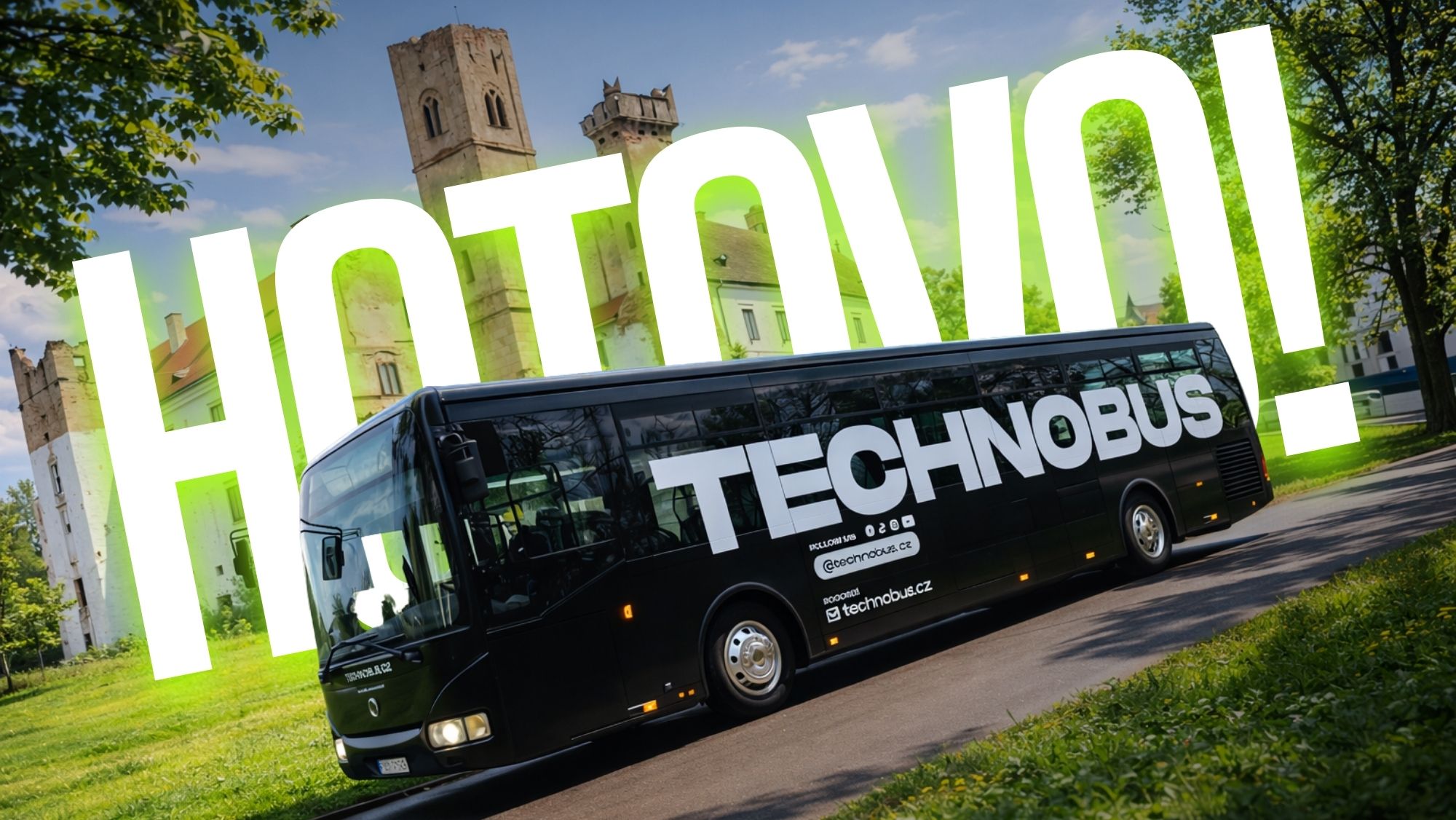 TZ: V Česku vzniká TECHNOBUS: pojízdný techno klub a virální eventový zážitek